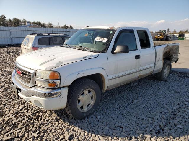 2GTEK19T641258343 - 2004 GMC NEW SIERRA K1500 WHITE photo 1