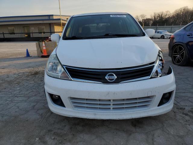 3N1BC1CP9CK252067 - 2012 NISSAN VERSA S WHITE photo 5