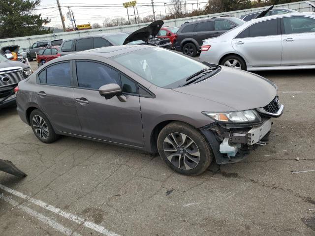 19XFB2F83EE057739 - 2014 HONDA CIVIC EX GRAY photo 4