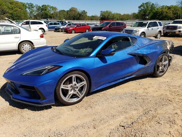 1G1YC2D4XM5105990 - 2021 CHEVROLET CORVETTE STINGRAY 3LT BLUE photo 1