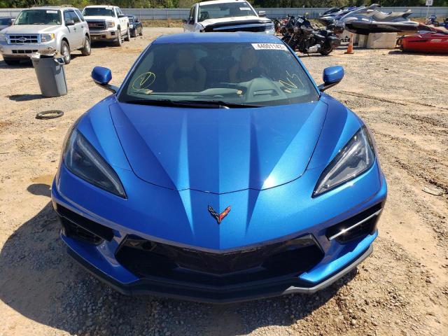 1G1YC2D4XM5105990 - 2021 CHEVROLET CORVETTE STINGRAY 3LT BLUE photo 5