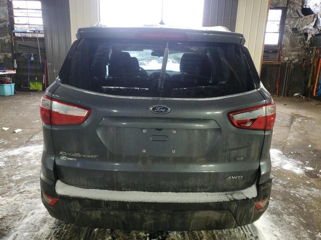 MAJ6P1UL6JC212505 - 2018 FORD ECOSPORT SE ნაცრისფერი ფოტო 6