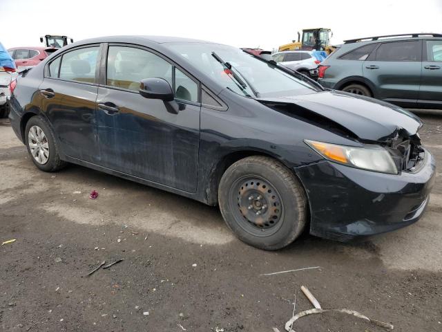 2HGFB2F54CH581877 - 2012 HONDA CIVIC LX TWO TONE photo 4