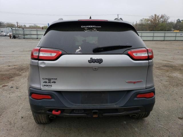 1C4PJMBS4FW746636 - 2015 JEEP CHEROKEE TRAILHAWK 灰色 照片 6