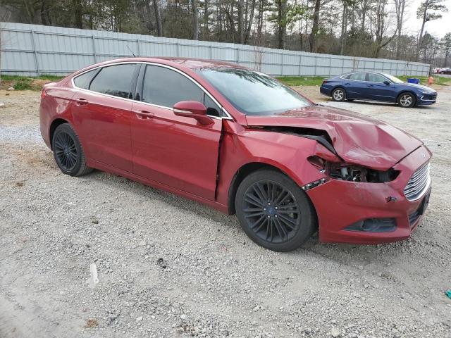 3FA6P0HD4GR250032 - 2016 FORD FUSION SE RED photo 4