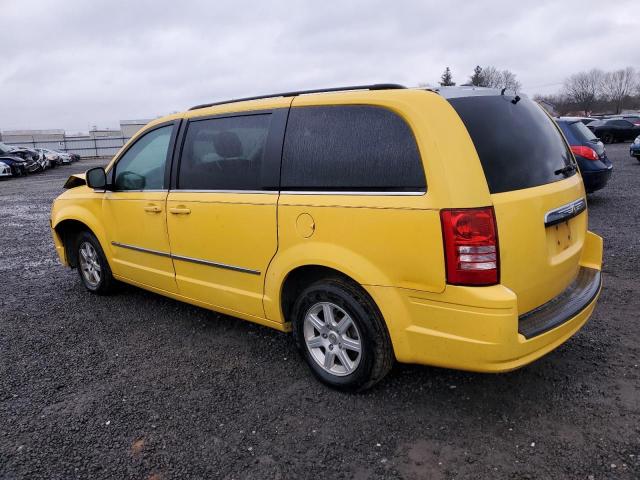 2A4RR5D1XAR213651 - 2010 CHRYSLER TOWN & COU TOURING YELLOW photo 2