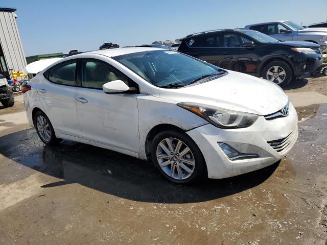 5NPDH4AE1EH496464 - 2014 HYUNDAI ELANTRA SE WHITE photo 4