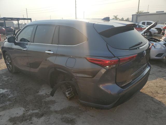 5TDGZRAH5LS021604 - 2020 TOYOTA HIGHLANDER XLE Boz foto 2