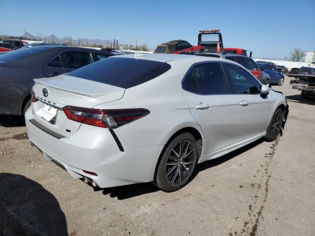 4T1S11AK0RU224589 - 2024 TOYOTA CAMRY SE NIGHT SHADE WHITE photo 3