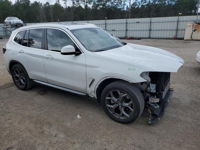 5UX43DP06N9N13535 - 2022 BMW X3 SDRIVE30I WHITE photo 4