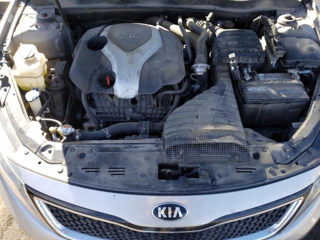 5XXGR4A62FG398933 - 2015 KIA OPTIMA SX SILVER photo 11