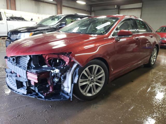 3LN6L2LU9ER823069 - 2014 LINCOLN MKZ HYBRID BURGUNDY photo 1