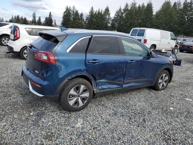 KNDCC3LC1H5045720 - 2017 KIA NIRO EX BLUE photo 3