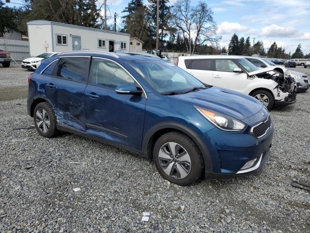 KNDCC3LC1H5045720 - 2017 KIA NIRO EX BLUE photo 4