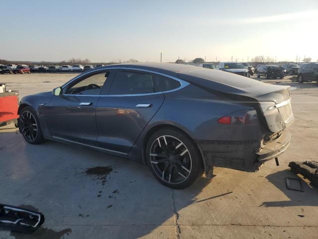 5YJSA1E26GF147988 - 2016 TESLA MODEL S GRAY photo 2