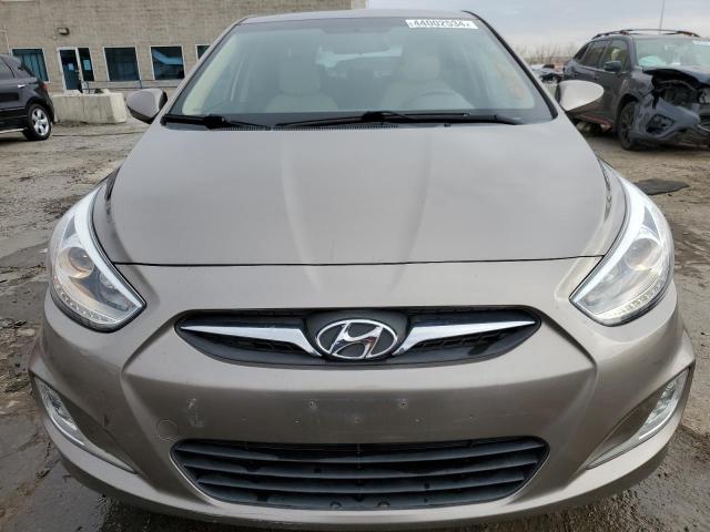 KMHCU4AE6EU592163 - 2014 HYUNDAI ACCENT GLS GOLD photo 5