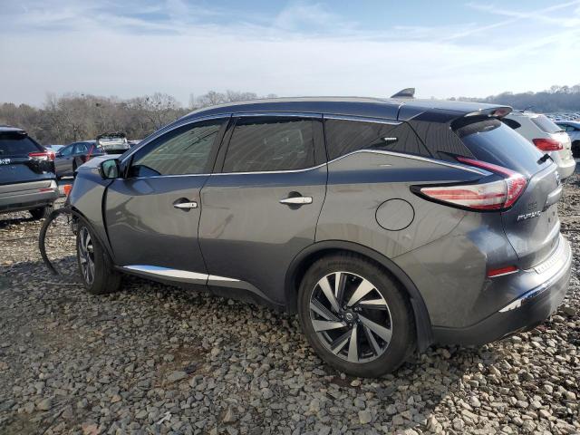 5N1AZ2MG7JN146294 - 2018 NISSAN MURANO S GRAY photo 2