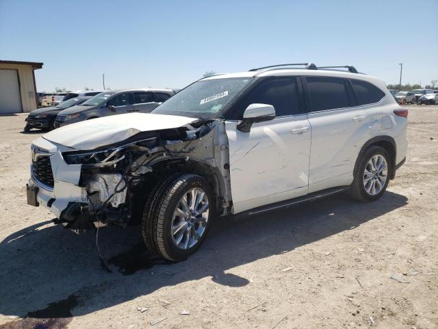 5TDYZRAH5MS524541 - 2021 TOYOTA HIGHLANDER LIMITED WHITE photo 1