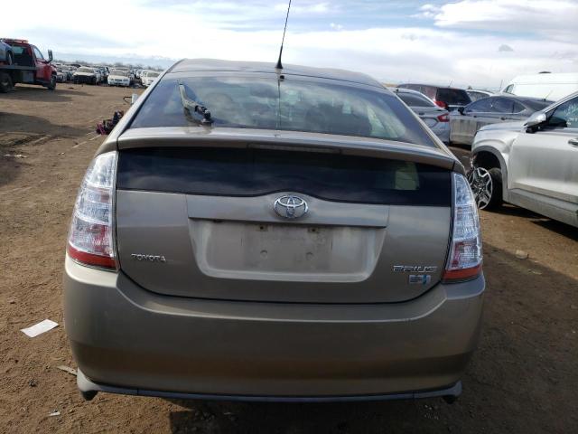 JTDKB20U983402434 - 2008 TOYOTA PRIUS TAN photo 6