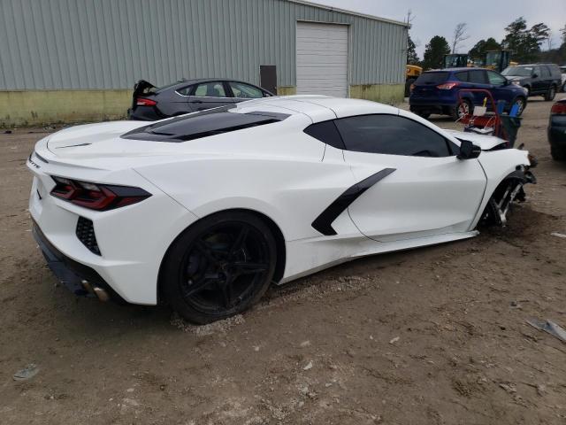 1G1YB2D45N5101463 - 2022 CHEVROLET CORVETTE STINGRAY 2LT WHITE photo 3