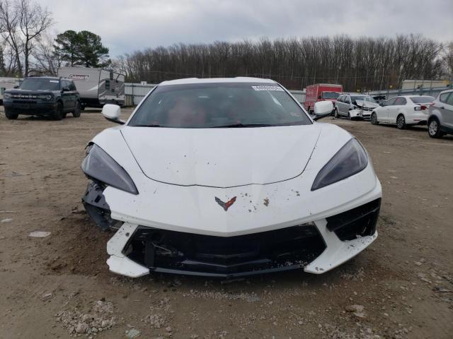 1G1YB2D45N5101463 - 2022 CHEVROLET CORVETTE STINGRAY 2LT WHITE photo 5