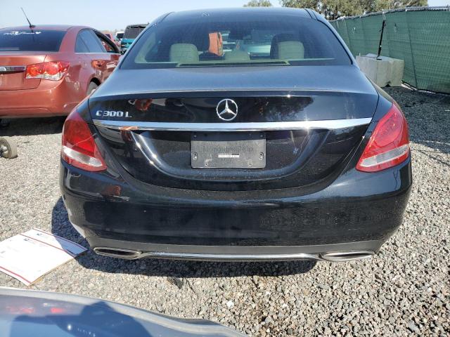 55SWF4JB6FU051009 - 2015 MERCEDES-BENZ C 300 BLACK photo 6