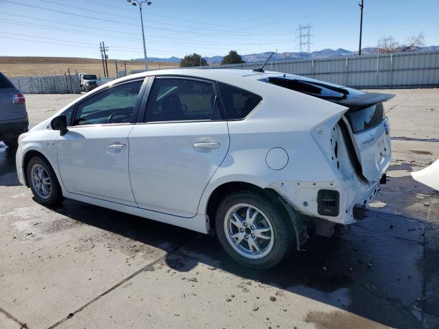 JTDKN3DUXA0016717 - 2010 TOYOTA PRIUS WHITE photo 2