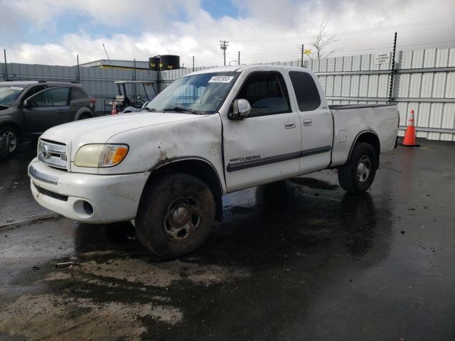 5TBRT34184S452504 - 2004 TOYOTA TUNDRA ACCESS CAB SR5 WHITE photo 1