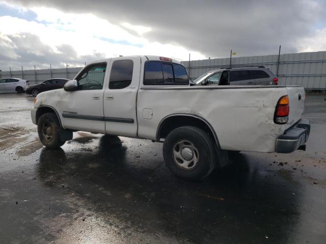 5TBRT34184S452504 - 2004 TOYOTA TUNDRA ACCESS CAB SR5 WHITE photo 2