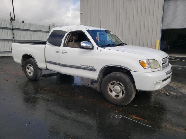 5TBRT34184S452504 - 2004 TOYOTA TUNDRA ACCESS CAB SR5 WHITE photo 4