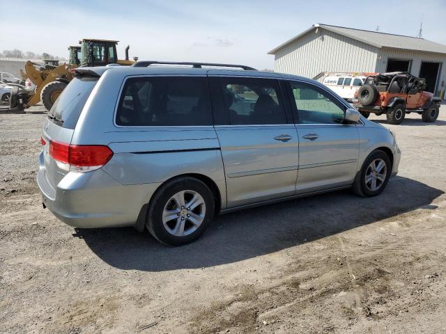 5FNRL38958B066107 - 2008 HONDA ODYSSEY TOURING BLUE photo 3