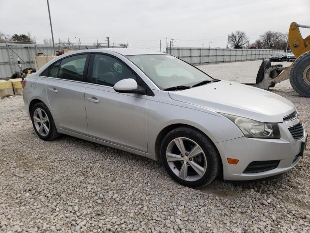 1G1PE5SB2D7173536 - 2013 CHEVROLET CRUZE LT SILVER photo 4