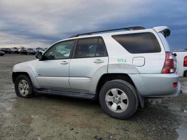 JTEZU14R740039518 - 2004 TOYOTA 4RUNNER SR5 SILVER photo 2