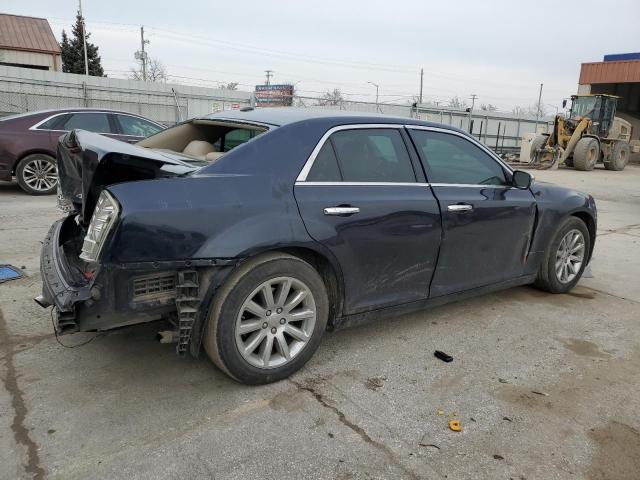 2C3CCACG4CH285535 - 2012 CHRYSLER 300 LIMITED BLUE photo 3