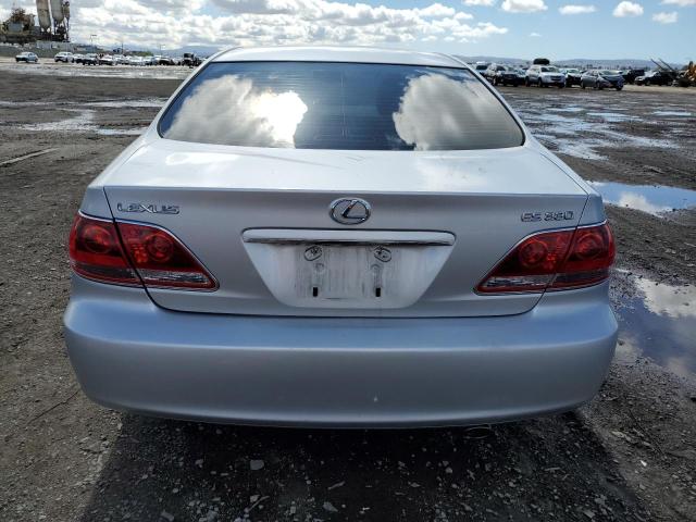 JTHBA30G565158283 - 2006 LEXUS ES 330 SILVER photo 6