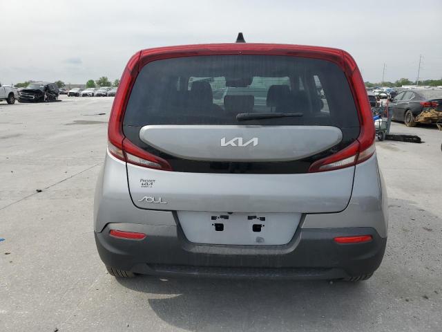 KNDJ23AU6N7806862 - 2022 KIA SOUL LX SILVER photo 6