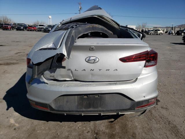 5NPD74LF5LH512901 - 2020 HYUNDAI ELANTRA SE SILVER photo 6