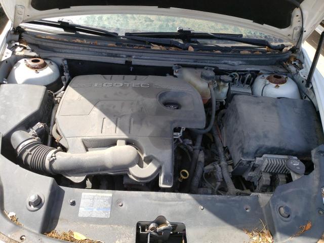 1G1ZH57B194252570 - 2009 CHEVROLET MALIBU 1LT WHITE photo 11