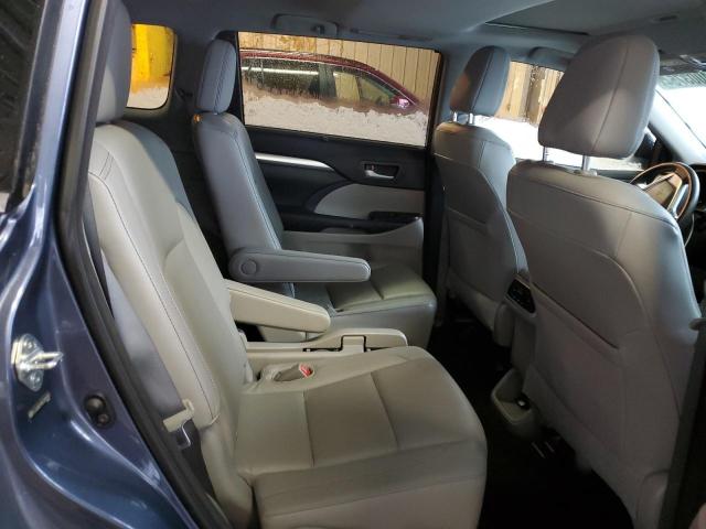 5TDJKRFH8ES065800 - 2014 TOYOTA HIGHLANDER XLE Mavi foto 10