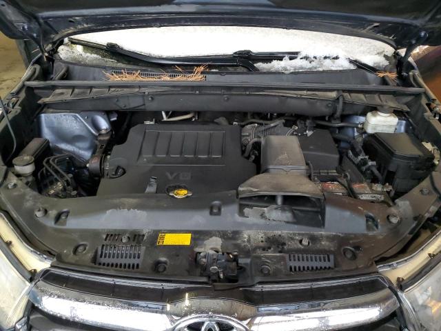 5TDJKRFH8ES065800 - 2014 TOYOTA HIGHLANDER XLE Mavi foto 11