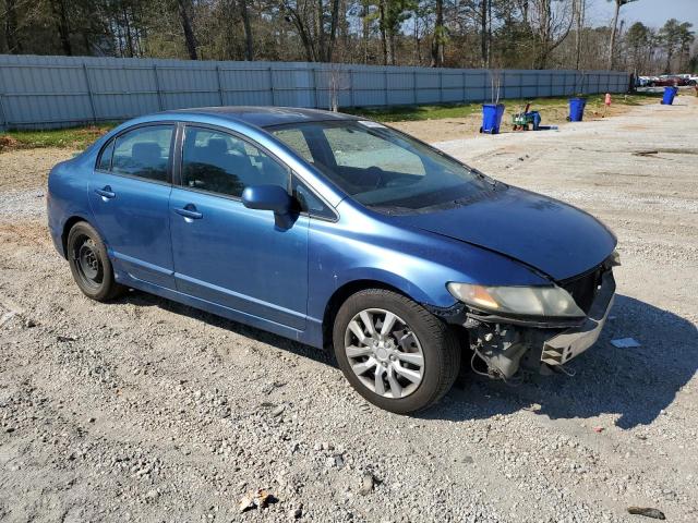 2HGFA1F54AH566841 - 2010 HONDA CIVIC LX BLUE photo 4