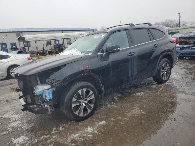 5TDGZRBHXMS115509 - 2021 TOYOTA HIGHLANDER XLE 黑色 照片 1