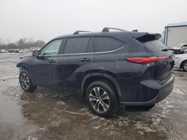 5TDGZRBHXMS115509 - 2021 TOYOTA HIGHLANDER XLE 黑色 照片 2