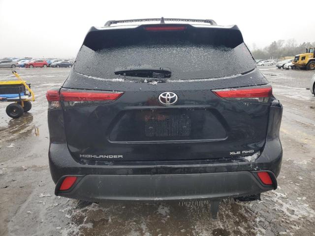5TDGZRBHXMS115509 - 2021 TOYOTA HIGHLANDER XLE 黑色 照片 6