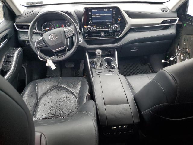 5TDGZRBHXMS115509 - 2021 TOYOTA HIGHLANDER XLE 黑色 照片 8