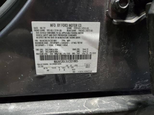 MAJ6S3GL5LC321885 - 2020 FORD ECOSPORT SE Grau Foto 14