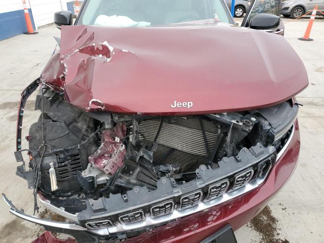 1C4RJHEGXN8629699 - 2022 JEEP GRAND CHER SUMMIT 勃艮第红 照片 12