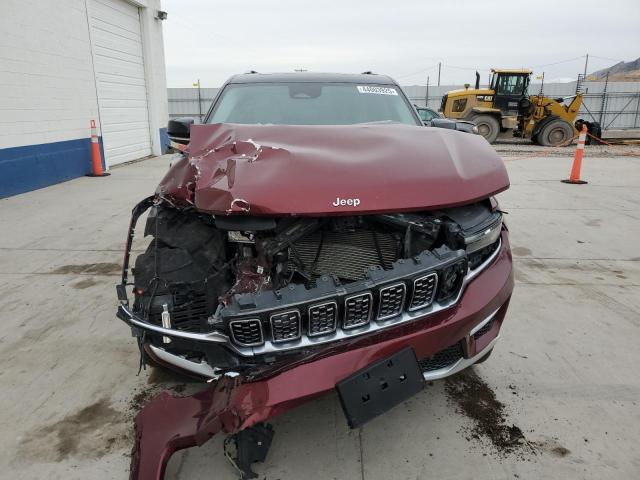 1C4RJHEGXN8629699 - 2022 JEEP GRAND CHER SUMMIT 勃艮第红 照片 5