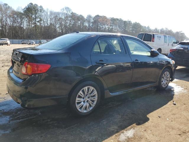 1NXBU40E79Z028749 - 2009 TOYOTA COROLLA BASE BLACK photo 3