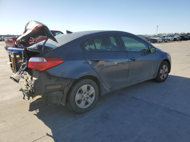 KNAFX4A63E5237914 - 2014 KIA FORTE LX GRAY photo 3